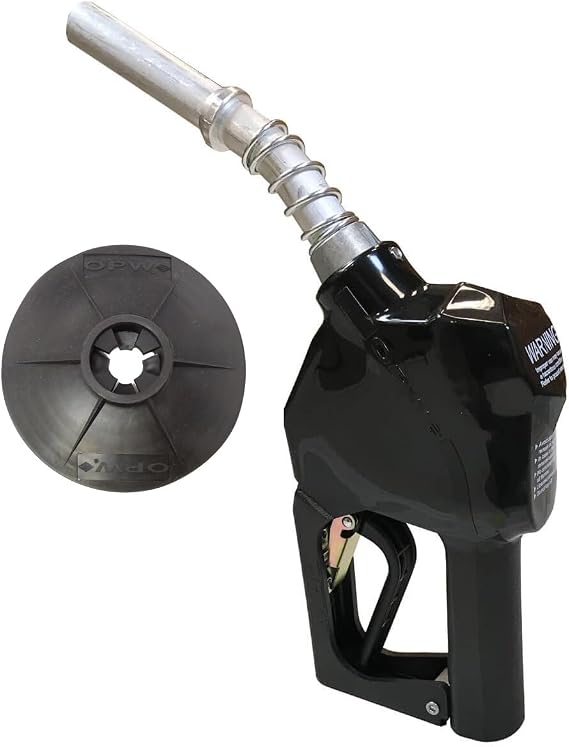 11BP -8400 Nozzle, Unleaded Pressure Sensitive, Black with SPLASHGUARD