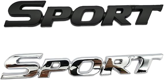 2Pcs 3D Metal Car Body Styling Emblems for Nissan Juke Nismo RS 2010-2023 2024 2025, Chrome Decorative Fender Badges Side Wing Decals Self-Adhesive Exterior Trim