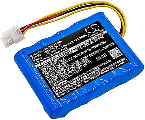 Replacement Battery for Husqvarna AUR 315 2015 AUR 310 Modell 2016 AUR 315 2017 AUR 430X AUR 440 584 82 28-01 584 82 28-02 584 85 28-01 589 58 62-01 (3400mAh)