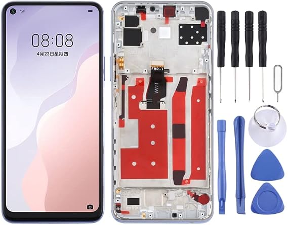OEM LCD Screen for Huawei Nova 7 SE Digitizer Full Assembly with Frame