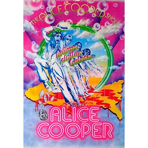 Posters Forever Alice Cooper Poster, Billion Dollar Babies, The Alice Cooper Show, Art Print