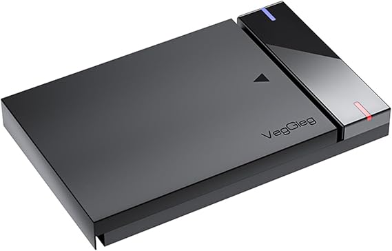 VegGieg USB 3.0 Type-C 2.5" inch SATA SSD Hard Disk Box