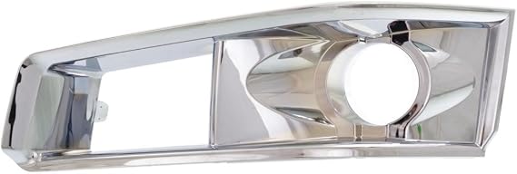 Evan Fischer Front Driver Side Fog Light Trim Compatible With 2008-2015 Cadillac CTS For Models With High-Intensity Discharge Headlights