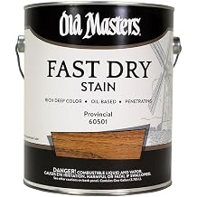 2-Pack of 1 gal Old Masters 60501 Provincial Fast Dry Stain Interior Oil-Based Wood Stain
