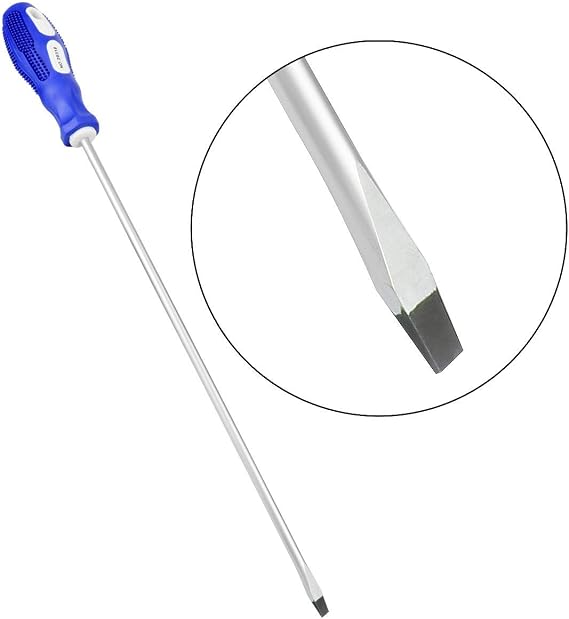 12-Inch Long Screwdriver Long Handle 6mm Magnetic Screwdriver PH2-#2