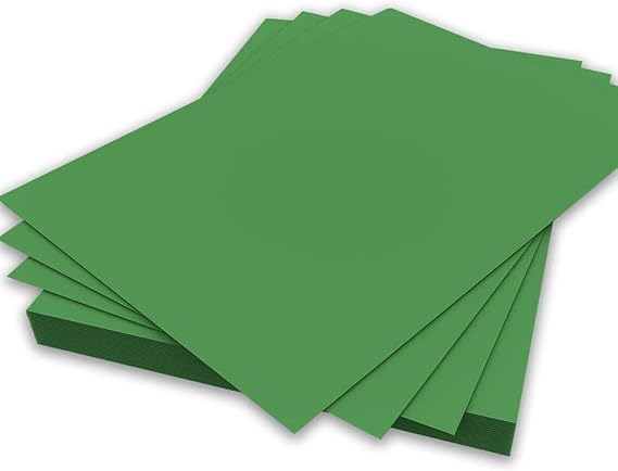 Habercrafts A4 Bright Green Paper - 80gsm - 50 Sheets