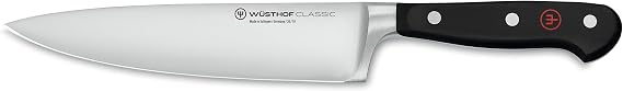 WUSTHOF Classic 7" Chef's Knife, Black