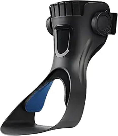 Cedro Foot Drop Afo Brace,Footsdrops Braces for Walking,Breathable Ankle Foots Orthosis Support Braces (Left(Snap fastener),Medium)