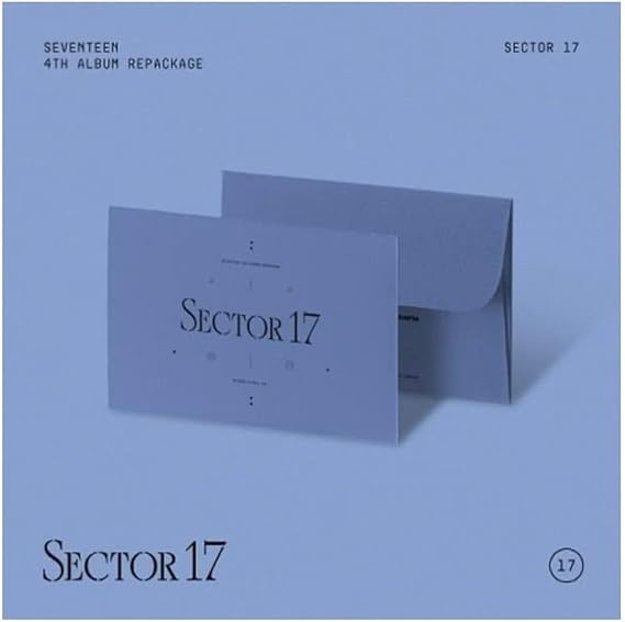 DREAMUS SEVENTEEN SECTOR 17 4th Album Repackage Weverse Platform Album Contents+Tracking Sealed, BLUE