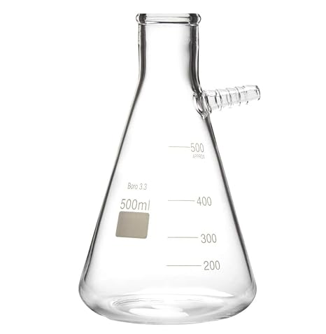 Glass Filtering Flask with Upper Tubulation (500ml, Single)