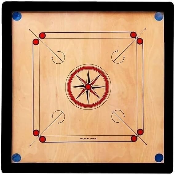 Calendri Sport Wooden Carrom Board Coin Without Striker