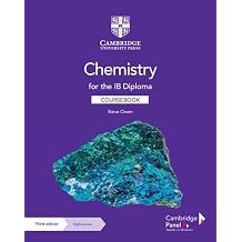 Chemistry for the Ib Diploma Coursebook with Digital Access (2 Years) Kağıt Kapak – 14 Eylül 2023