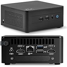 Intel NUC 13 Arena Canyon 13th Gen Mini PC NUC13ANHi7 Barebone Mini Desktop Computer/HTPC Core i7-1360P,12 Cores, 16 Threads,WiFi 6, Bluetooth 5.3,Windows 11 Pro (NO RAM&SSD)
