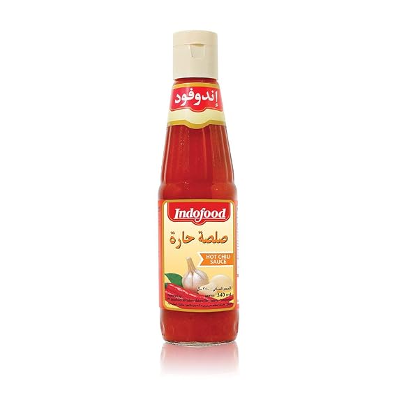 Indofood Sambal Extra Pedas - Chili Sauce, 340 Ml (Pack of 1)