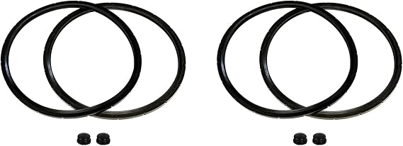 4x 09985 Pressure Canner Sealing Ring & Overpressure Plug Gasket Fits Presto 01745 01751 01755 01781 01782 01784