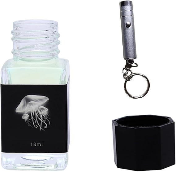 Invisible Disappearing Inks with Light Invisible Inks Fluorescent Inks Stationery for Fountain Glass Dip Pen