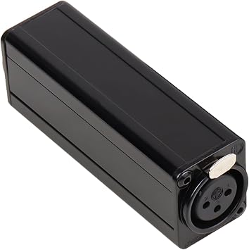 Single Channel Ground Loop Hum Eliminator, Xlr Noise Filter, Compact Noise Isolator For Studio And Live Sound