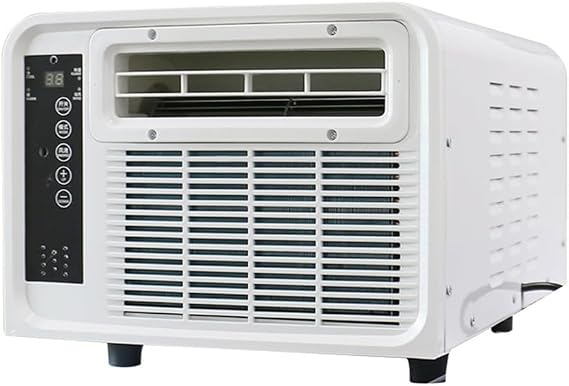 Mobile Air Conditioners – Dual-Mode Compressor Cooler/Heater for Camping Tents, RVs & Truckers, Outdoor Work,White