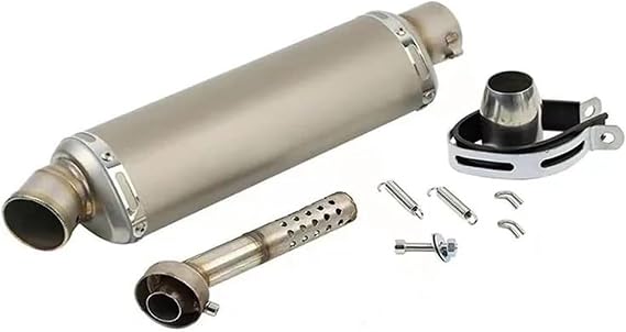 For Yamaha For Yoshimura Motorcycle 38-51MM Exhaust Escape Muffler Pipe End Silencers G 310MM Diameter Slip Exhaust Muffler Silencer(G 310mm)