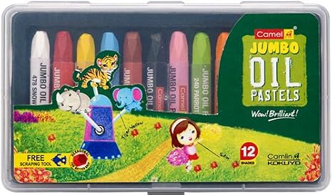 Camel Oil Pastel Jumbo - 12 Shades