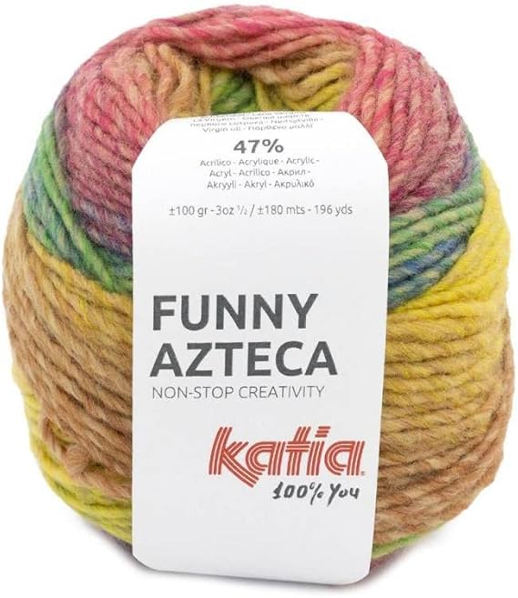 Katia Funny Aztec Wool Ovillo.