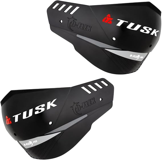 Tusk D-Flex Pro Replacement Plastic Handguard Shields Durable Pair for Off-Road Handguards