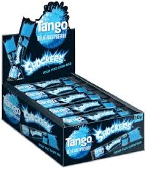Tropical Gold Tango Shocker Bar 72's - Compatible with Confectionery (Blue Raspberry)