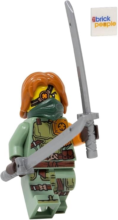LEGO Ninjago: Ronin Minfigure with Dual Swords and Bandana