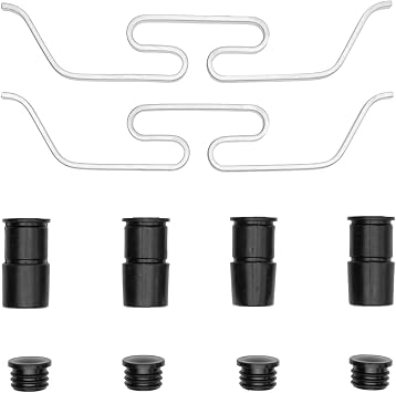 Dynamic Friction Company Front Disc Brake Hardware Kit 340-73022| Fits 2023-2025 Acura Integra; 2018-2025 Honda Accord; 2022-2025 Honda Civic; 2018-2019 Jaguar E-Pace; 2017-2020 Jaguar F-Pace, XE