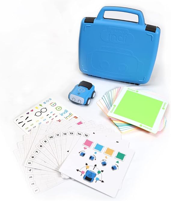 Sphero indi Student Kit – Screenless Coding Robot for Kids 4+ – Learn Coding, Problem‑Solving & AI Literacy with Color Tiles – Build Mazes, Solve Puzzles & Explore STEM Education