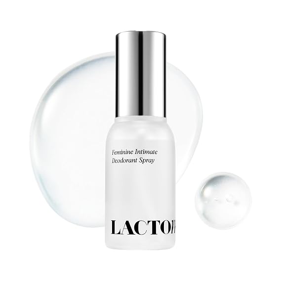LACTOMEDI Feminine Intimate Deodorant Spray | pH Balancing Spray | Artificial Fragrance-Free | Clinically Formulated for Odor Neutralization | Gentle, and Convenient | 1.01 fl oz (Soft Cotton)