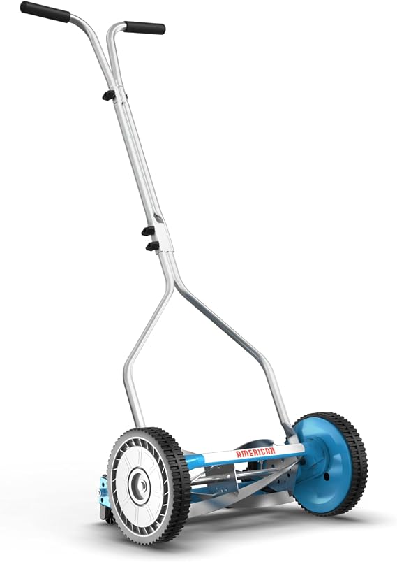 American Lawn Mower Company 2204-14 14-Inch 4-Blade Push Reel Lawn Mower