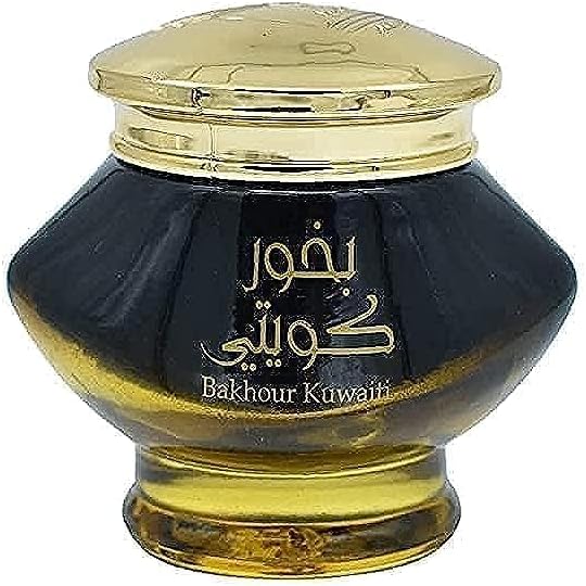 Almas Perfumes Incense Bakhoor Kuwaiti - 40G of Authentic Arabic Wood Chip Bakhoor Incense -Aroma Lasts All Day Long - Perfect for Prayer, Namaaz, Ceremony, Meditation
