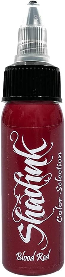 Tattoo Ink Tattooing Inks Color, Black & Gray (Blood Red)