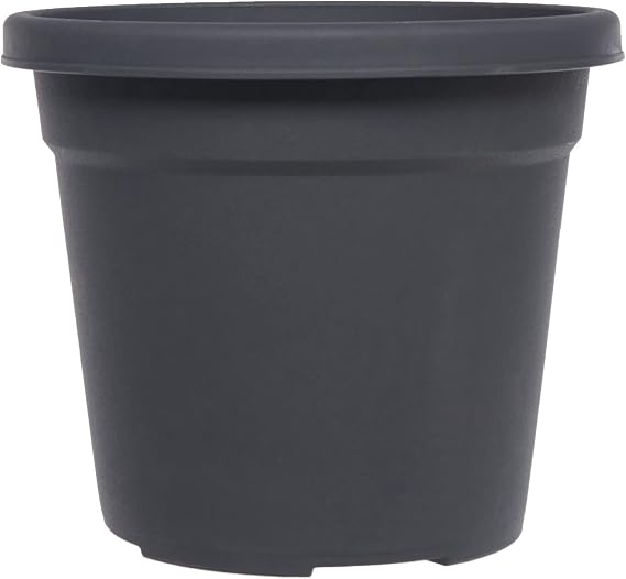 Serinova VHS3 Vaha Saksı 22cm, 3,9 Litre Dış Mekan Saksı Antrasit