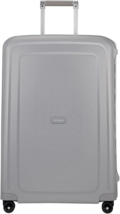 Samsonite S'Cure - Spinner L, Suitcase, L 75 cm, 102 L, Silver (Silver)