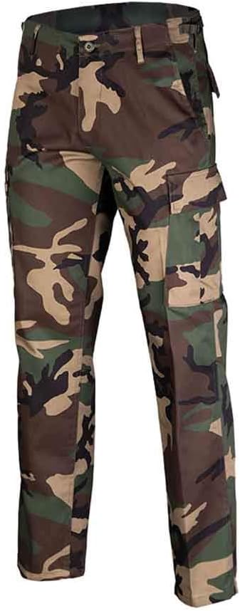 Mil-Tec Men's US BDU Ranger Trousers Woodland