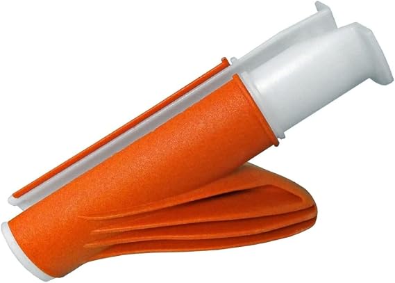 Kable Kontrol Wire Loom Installation Tool For 1" - 1-1/4" Inch Wire Looms Conduit Woven Wrap Cable Sleeving Insertion - Orange - 1 Pc/Pack