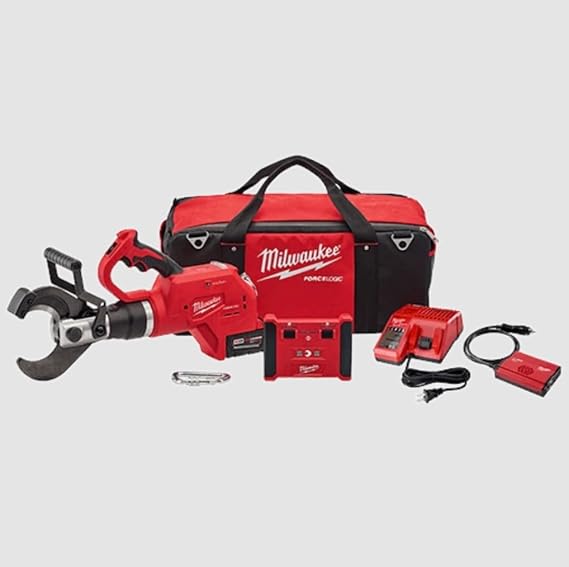 Milwaukee M18 18-Volt Lithium-Ion Cordless FORCE LOGIC 3 in. Underground Cable Cutter w/Wireless Remote Kit