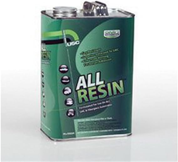 U. S. Chemical & Plastics USC-58220 All Resin Polyester-hybrid Repair Resin, 1-gallon