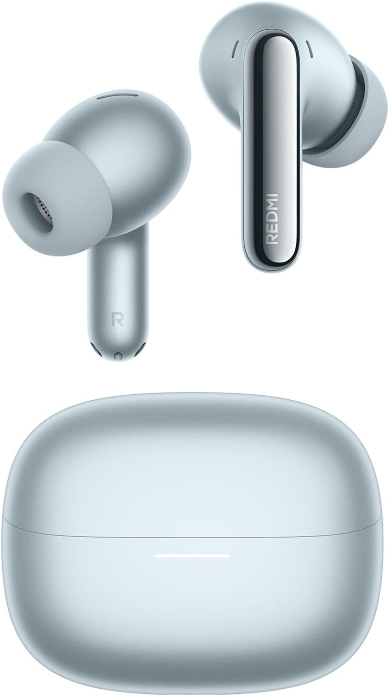 Xiaomi Redmi Buds 8 Pro Fully Wireless Earbuds, Noise Canceling 3.0, Compatible with Hi-Res, SBC/AAC/LDAC/Dolby Audio Compatible, ANC/ENC Calls, Multi-Point Connection, Up to 33 Hours Playback, Bluetooth 5.4, Automatic Pairing, Compatible with iPhone and 