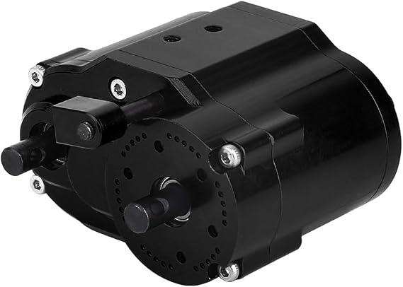 Dual Speeds Transfer Case Gearbox 2 Speed Transmission for Axial SCX10 RC 4WD D90 1/10 RC Crawler Upgrade Parts