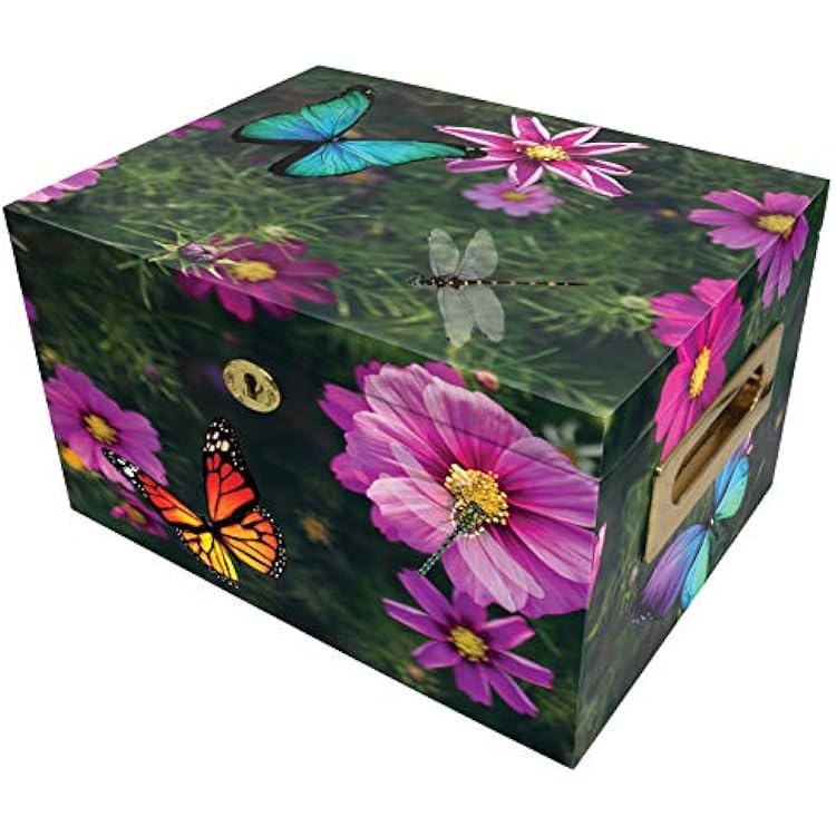 Lockable Cremation Urn for Ashes Adult Male & Female - Decorative Urns - Beautifully Handcrafted Urn for Ashes for Women & Men