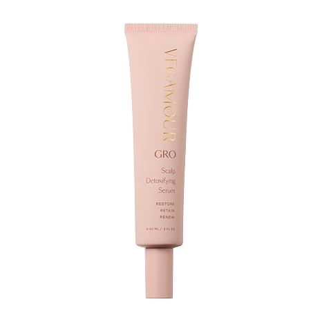 VEGAMOUR GRO Scalp Detoxifying Serum | Scalp Serum with Zinc PCA Removes Buildup & Soothes Scalp