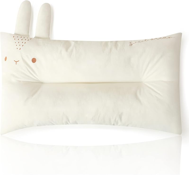 Choc chick Toddler Pillow for Sleeping, 20x12 Inches, Rabbit