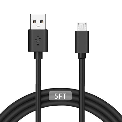Micro Charging Cable for Logitech Mouse G903/G900/G703/G403, G Pro/Pro X Superlight Gaming Mouse, G560 Speaker, G PRO Mechanical Gaming Keyboard, MX Anywhere 2 Charging Charger Cable Cord