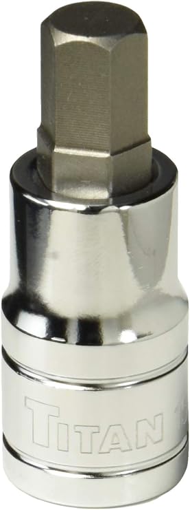 Titan 15611 1/2-Inch Drive x 11mm Hex Bit Socket
