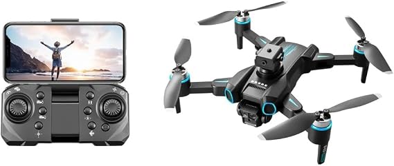 S4S 4K Professional Drone Mini Drone with Camera, Cool Light, Brushless Obstacle Avoidance, Remote Control, 8K (720P)