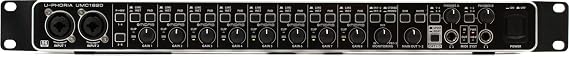 Behringer U-PHORIA UMC1820 Audiophile 18x20, 24-Bit/96 kHz USB Audio/MIDI Interface with Midas Mic Preamplifiers