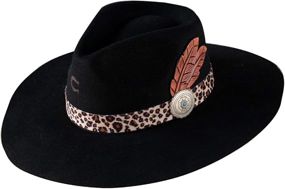Charlie 1 Horse Heatseeker Felt 3 3/4" Brim Fashion Hat